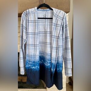 Cuddl Duds Fleece Ombré Hooded Jacket